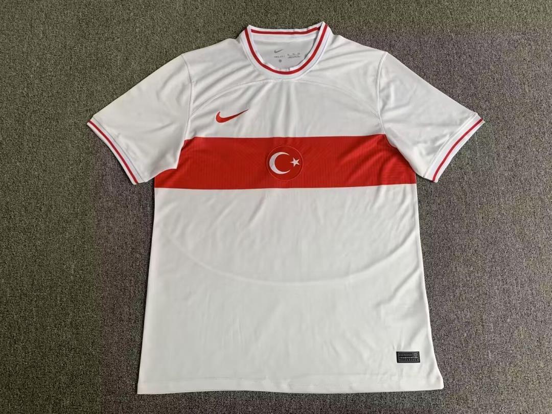 AAA Quality Turkey 22/23 Away White Soccer Jersey